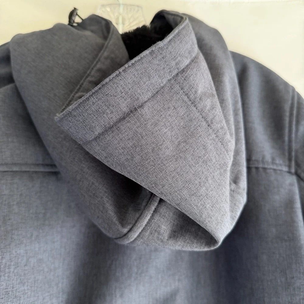 Kids Youth Size M Tommy‎ Hilfiger 3 Layer Hooded Fleece Lined Jacket